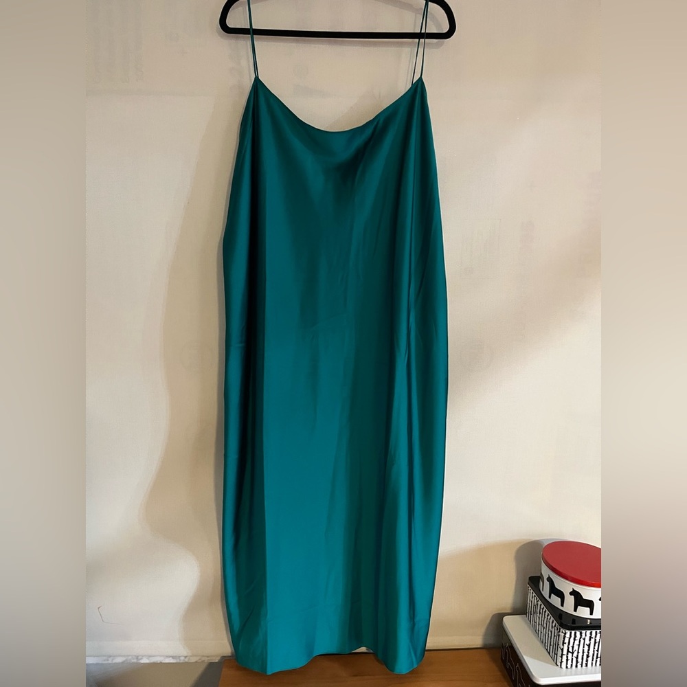 Emerald Slip Dress